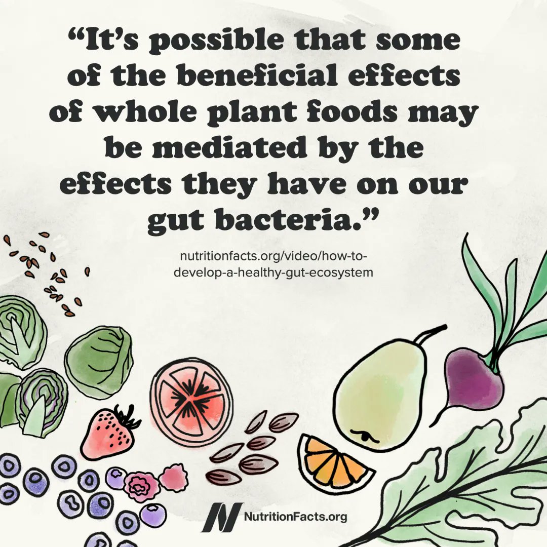 nutrition_facts's tweet photo. We thought those eating plant-based diets had lower heart disease rates because they were eating less saturated fat and cholesterol, but their lower TMAO levels may also be contributing to their benefits: https://t.co/taeWDmP1On https://t.co/pqoMUtMoEm