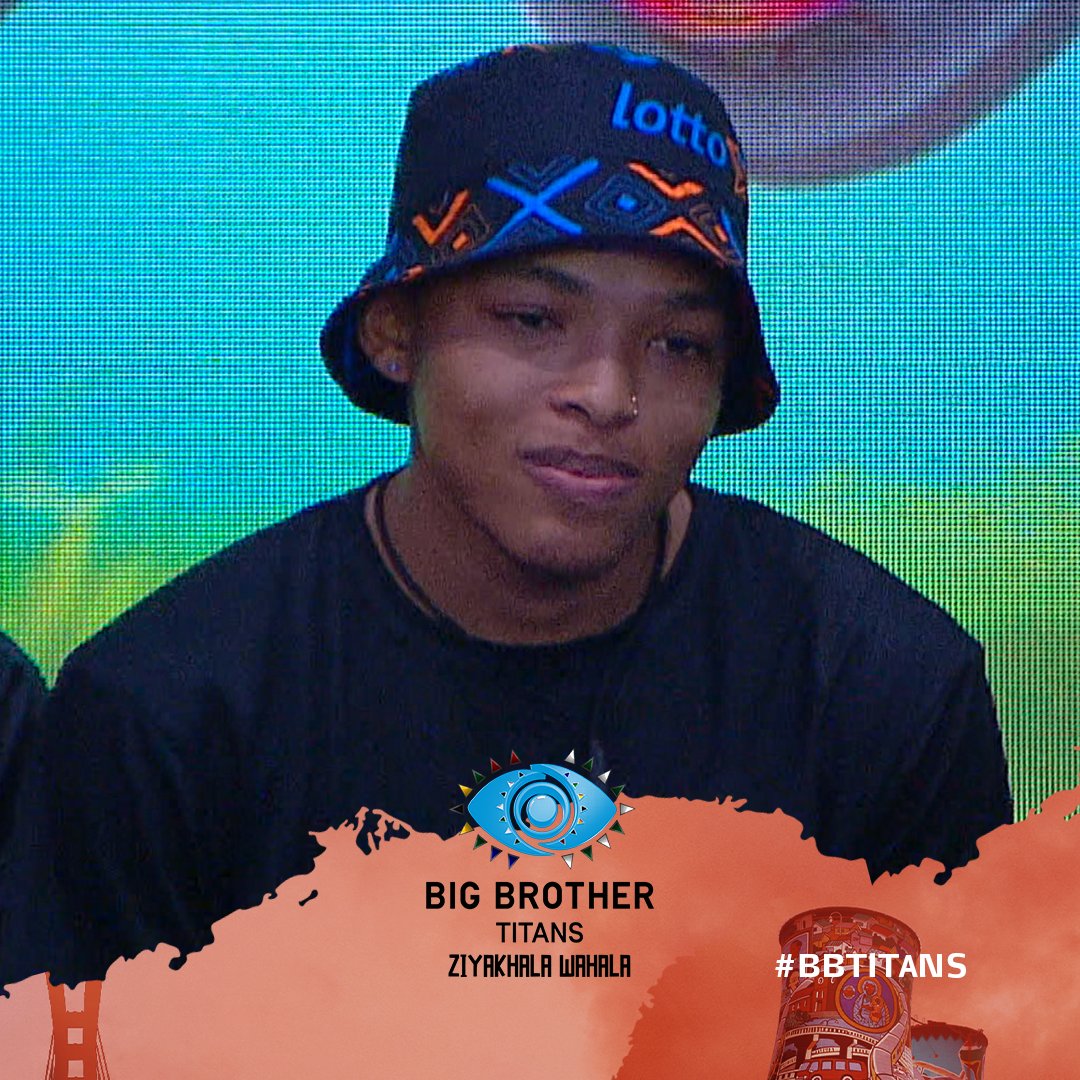 BigBroAfrica's tweet photo. It was a close one for Blaqboi, but the game master, Thabang, is the winner of tonight's Arena games proudly brought to you by @Lotto_Star. 🎊 
Check out the #BBTitans site👉🏿 :https://t.co/bi1BJzBFPs. https://t.co/BnpnStD4R6
