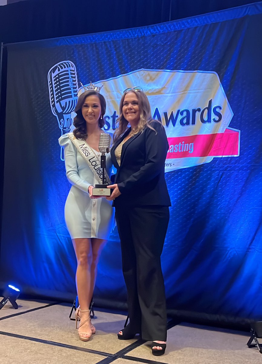 They entertain you, make you laugh, and connect with you. The Best Radio Personality/Team award goes too…

KRRV-FM (Alexandria) 
@krrv <a href="/themelissafrost/">Melissa Frost</a>

WDGL-FM (Baton Rouge) @msouthern981 <a href="/eagle0981/">Eagle 98.1</a> <a href="/GuarantyMedia/">Guaranty Media</a>