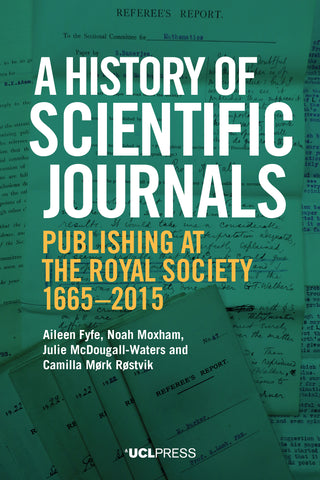A History of Scientific Journals provides a fascinating look at the ways in which scientific publishing has evolved over time, from the early days of print-based publications to the digital age. #openaccess uclpress.co.uk/collections/ro…