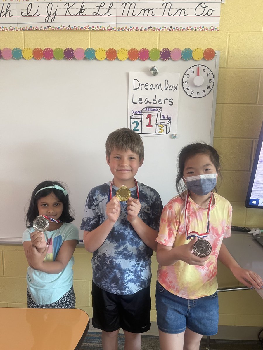 This week, we have surpassed our classwide dreambox weekly lessons, beating the previous all time record high !  #settinggoals <a href="/WhiteOakElem/">White Oak Elementary</a> <a href="/SwaimRobin/">White Oak Principal</a> <a href="/bharris0410/">Brian Harris</a>