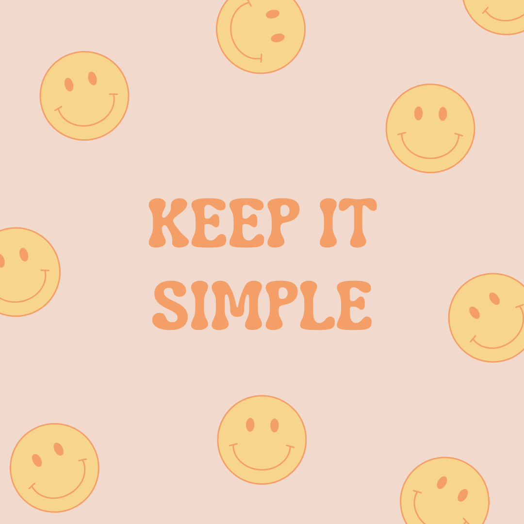 Some times the best plan of action is a simple plan of action. Don't over think things - 'Keep it Simple.' hopefulinc.org #hopefulinc #healingblackminds #selfcare #stigmas #ACEs #toxicstress #blackmentalhealthmatters #blackpsychology #blackmentalhealthmatters