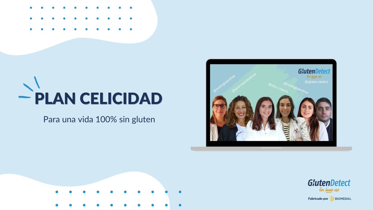 El equipo de GlutenDetect colaborará un año más en el Plan Celicidad, organizado por <a href="/Celicidadsinglu/">Celicidad</a> .

¡Muchas gracias por contar con nosotros!

#enfermedadceliaca #dietasingluten