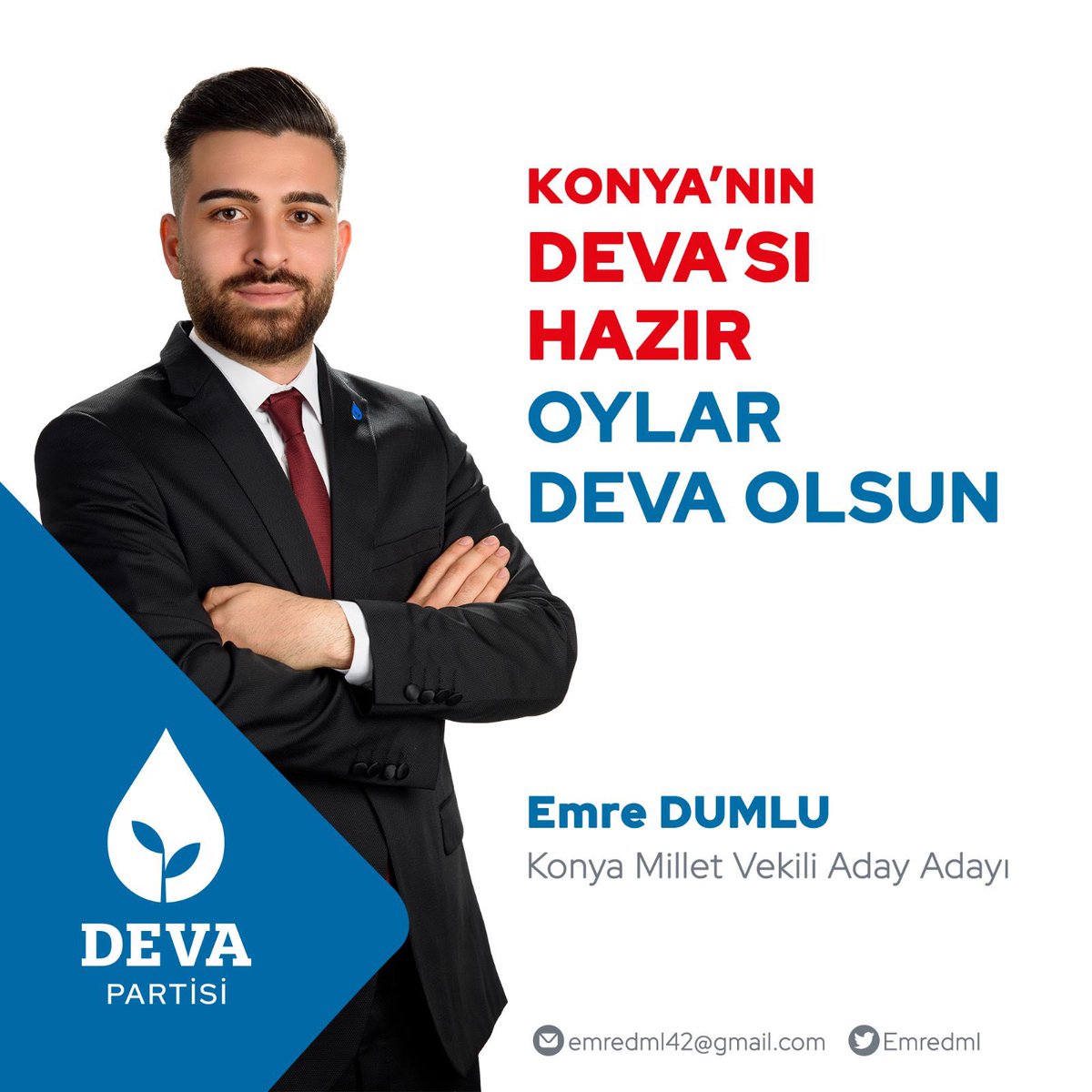 Konya’nın DEVA’sı Hazır… Oylar DEVA olsun… 

<a href="/karataydeva/">DEVA KARATAY İLÇE BAŞKANLIĞI</a> <a href="/KonyaDeva/">Deva Partisi Konya</a> <a href="/alibabacan/">Ali Babacan</a>  <a href="/devapartisi/">DEVA Partisi</a> 

#konya #Milletİttifakı #seçim  #ereğli #karatay #selçuklu #meram