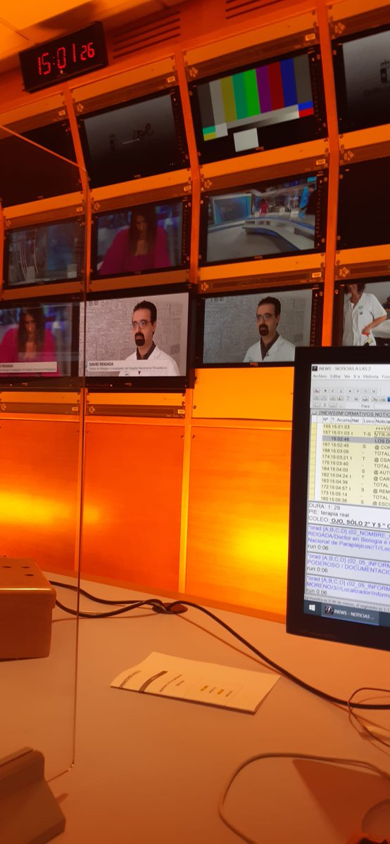 David_Reigada's tweet photo. Entrevista en @CMM_noticias de Castilla La Mancha TV (@CMM_Play ) donde explico las estrategias del grupo de Neuroprotección Molecular del @HNParaplejicos @HNPdivulga1 para encontrar terapias para la Lesión medular
Enlace de la entrevista (min 2.45)

https://t.co/ZAXCa3lm97 https://t.co/Y75fe3Od4U