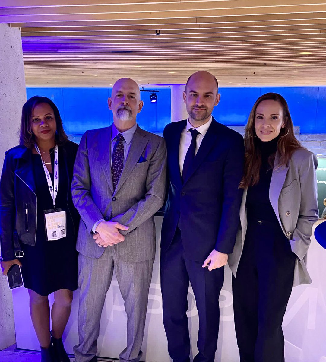 rebeccabarkin's tweet photo. A phenomenal week at Paris Blockchain. Truly a pleasure to spend time with the Minister Delegate of Technology @jnbarrot and learn about his inspiring plans to keep France at the center of the developing digital economy. 🙏🏻 

#PBW2023 @Lamina1official #Metaverse #blockchain https://t.co/gGk9HqmspX