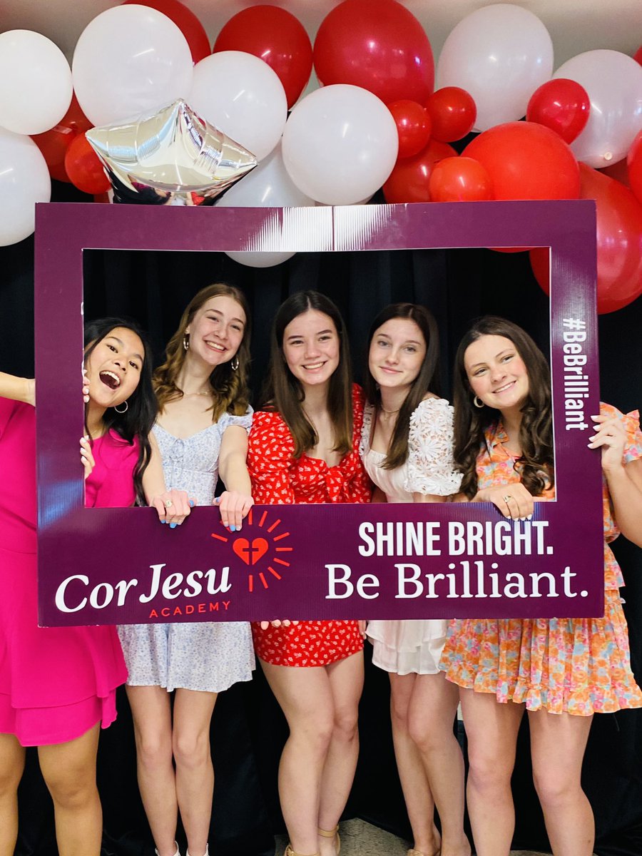 Shine Bright. Be Brilliant. Such a great day for the @CorJesuAcademy Juniors! #ClassRing #Sisterhood #BeBrilliant