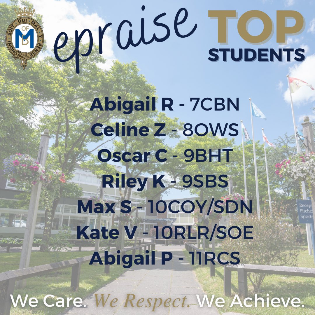 The Mountbatten School tweet media