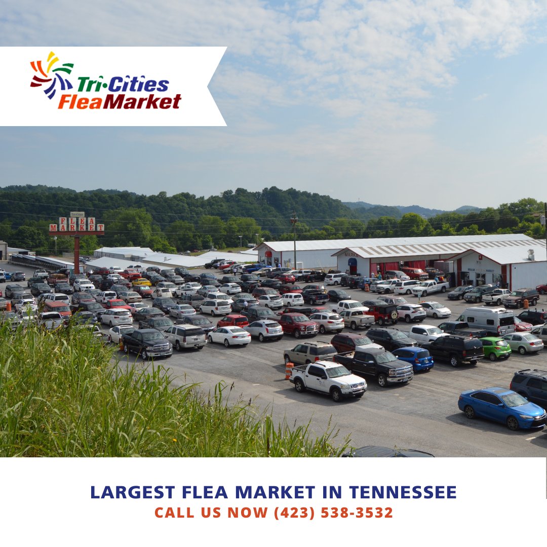 Enjoy these early spring weekends and go for a drive! Continue your adventure by steering yourself right over to the Tri-Cities Flea Market! We’re located just 3.5 miles from the Bristol Motor Speedway, and we’re open every weekend all year round! #tricitiesfleamarket #shoplocal https://t.co/a3YRX0pUTv