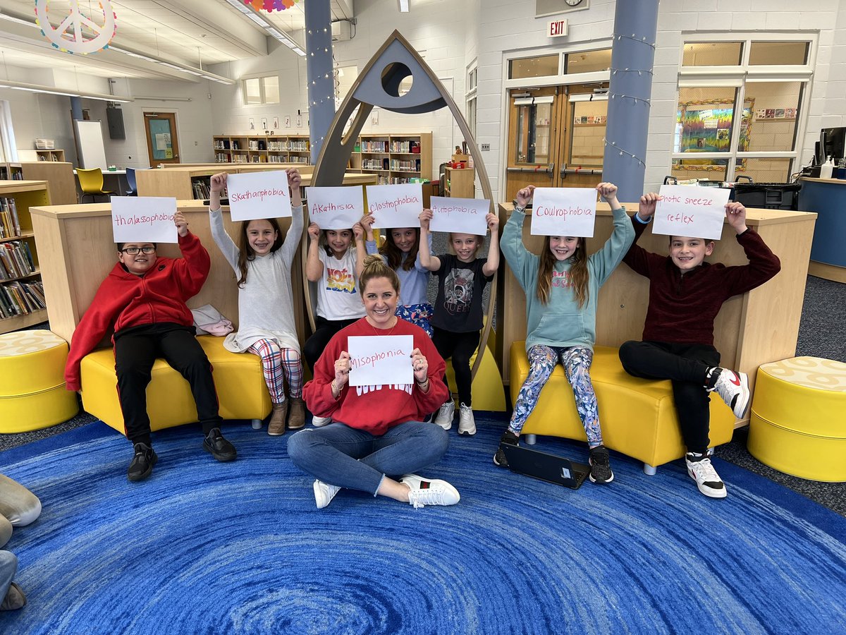 My lesson was derailed today when I had to explain why a sound was bothering me. Our author study turned into a phobia/disorder conversation and quickly became one of my favorite lessons this year. Roll with the teachable moments! Turns out we all have something!#stigmafree