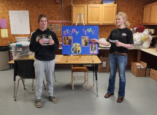 SDFCCLA's tweet photo. In one month, the South Dakota State FCCLA Conference will be happening in Sioux Falls! Your State Officers are incREDibly excited to meet members from around the state. If you plan to compete this year, be sure to practice your STAR Event, just like these members! #SDFCCLA https://t.co/FVpEnNf8TE