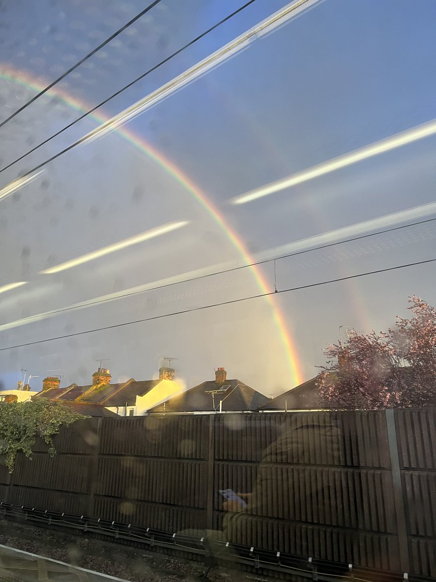 Hello double rainbow ❤️❤️❤️