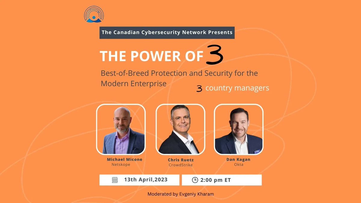 Canadian Cybersecurity Network (@cancybernetwork) on Twitter photo 