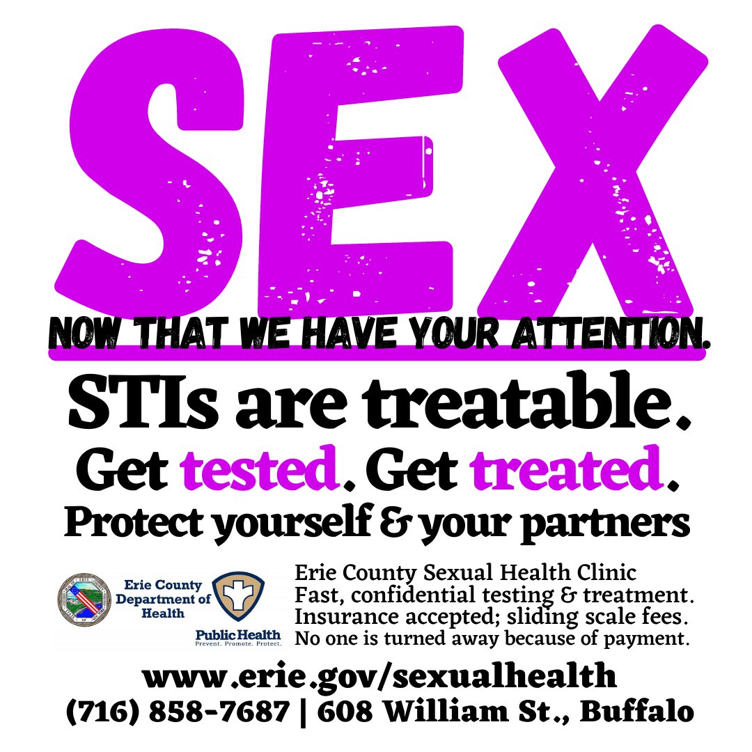 Erie County Department of Health 😷 (ECDOH) / Twitter