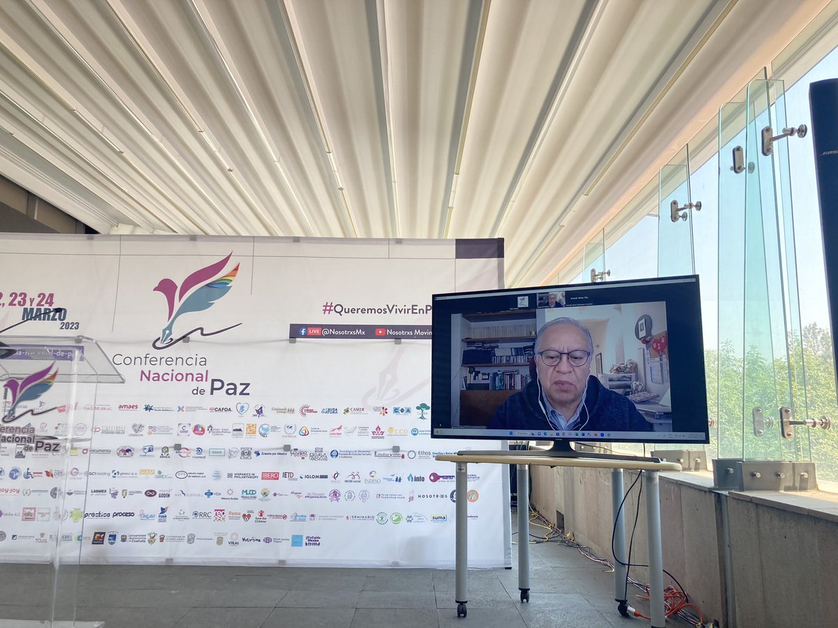 “Los medios de comunicación somos actores de cambio” dice <a href="/GilOlmos/">José Gil Olmos</a> en #ConferenciaNacionalDePaz <a href="/NosotrxsMX/">Nosotrxs</a> <a href="/Pajaropolitico/">Animal Político</a> <a href="/RindanCuentas/">Red Rendición Cuentas</a> @article19mex