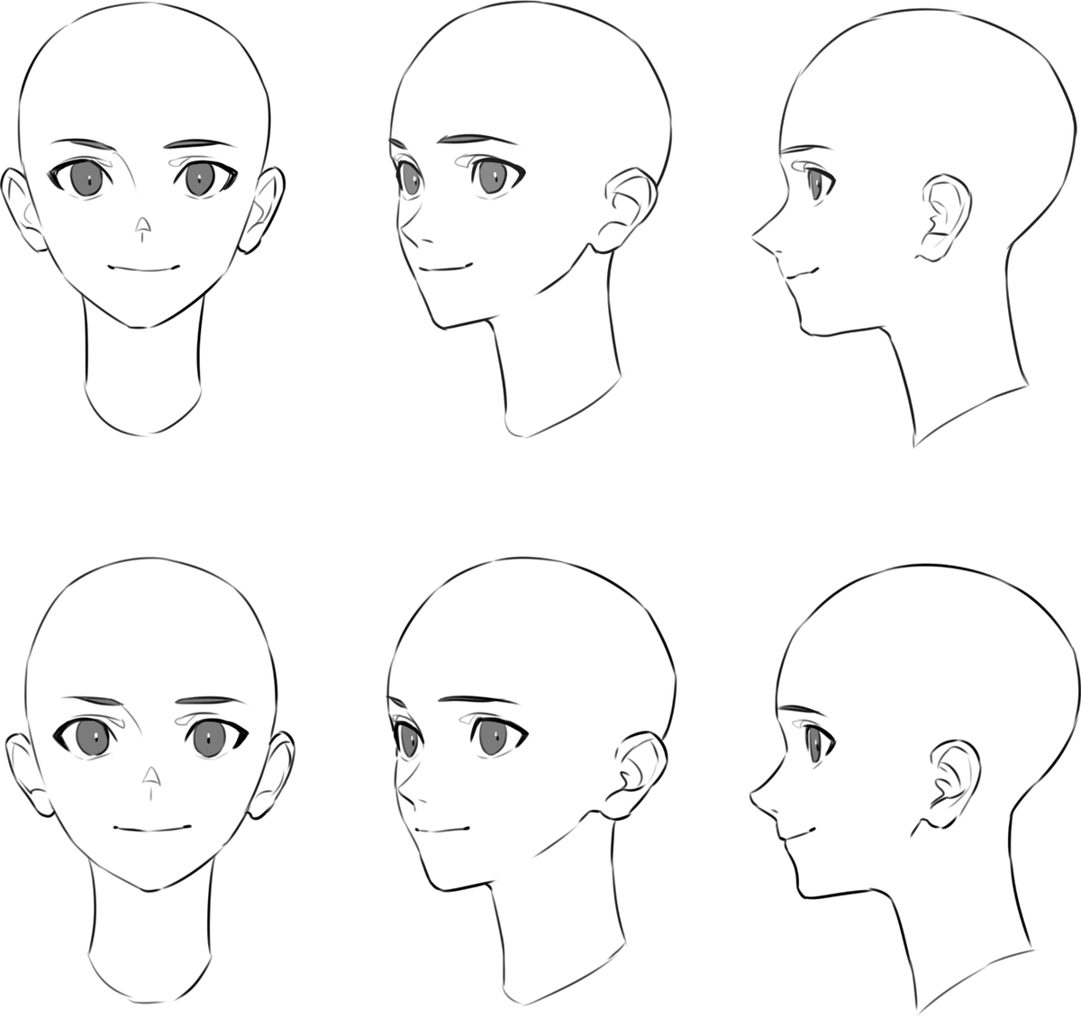satsuki_wip's tweet photo. うん、目と耳の調整したらだいぶいい感じ
あと2つのトレスを並べてから気になった頭の形調整してとりあえず完成した～ https://t.co/aUm8ORK7t6