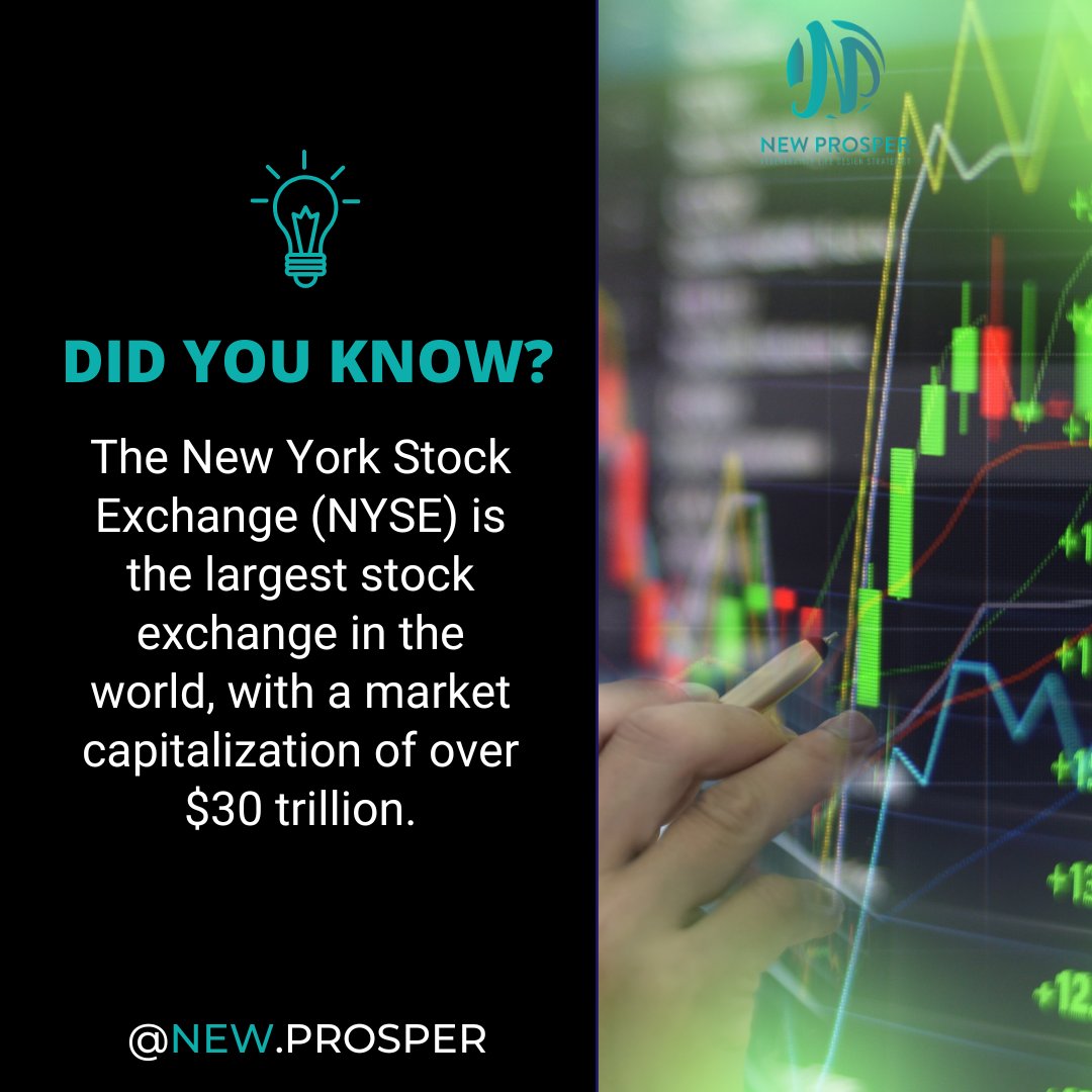 Mike Wird (@mikewirdthe33rd) on Twitter photo The New York Stock Exchange (NYSE) is the largest stock exchange in the world, with a market capitalization of over $30 trillion. ๐
For more amazing facts, Follow: <a href="/new/">Matthew Sanders</a>.prosper
#facts #worldeconomy #stockexchange #NYCinvesting #Businessupdate #newprosperlife The New York Stock Exchange (NYSE) is the largest stock exchange in the world, with a market capitalization of over $30 trillion. ๐
For more amazing facts, Follow: <a href="/new/">Matthew Sanders</a>.prosper
#facts #worldeconomy #stockexchange #NYCinvesting #Businessupdate #newprosperlife