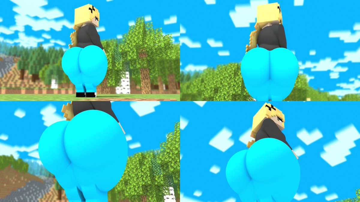 kejwii's tweet photo. #minecraftass #minecraftgirl #minecraftgirlexpansion #minecraftgirlinflation #minecraftbutt https://t.co/olPHtPpOG0