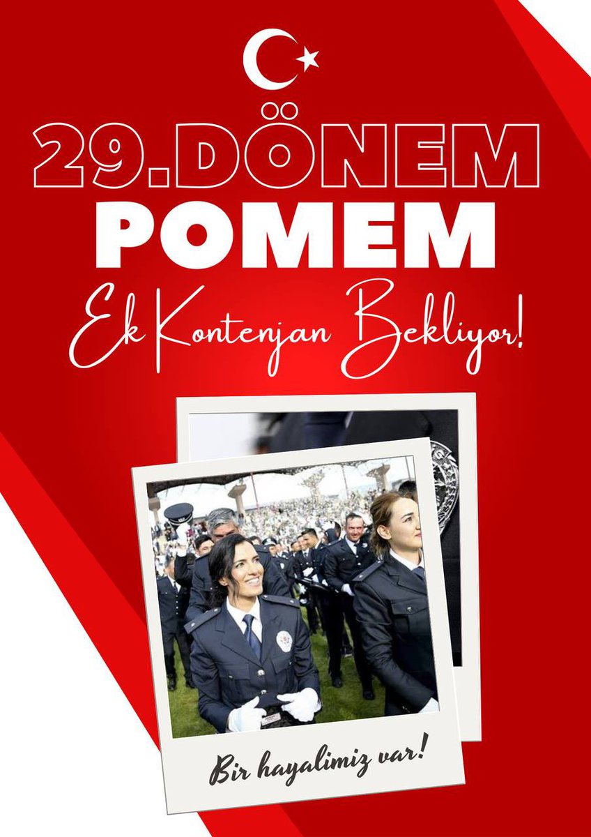 29. Dönem pomem yedek adayları ek kontenjan istiyor.

Kontenjanın arttırılarak asıl olarak pomeme girmek istiyorlar.

Yedek POMEM adayları seslerinin duyulmasını bekliyor.

#PomemYedeklere5Bin