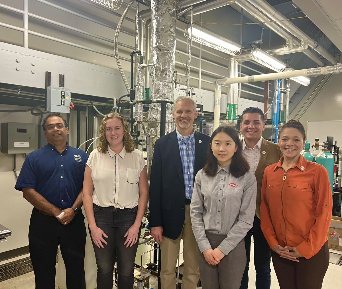 KyleAMcDonald90's tweet photo. Team Dow spent an incredible few days at #famu talking to students about research careers, touring the fabulous capabilities at FAMU, and meeting with faculty. Tremendous THANK YOU to the FAMU team for welcoming us! Looking forward to our continued partnership. #Dow #famu #HBCU https://t.co/aIRJFe8Me9