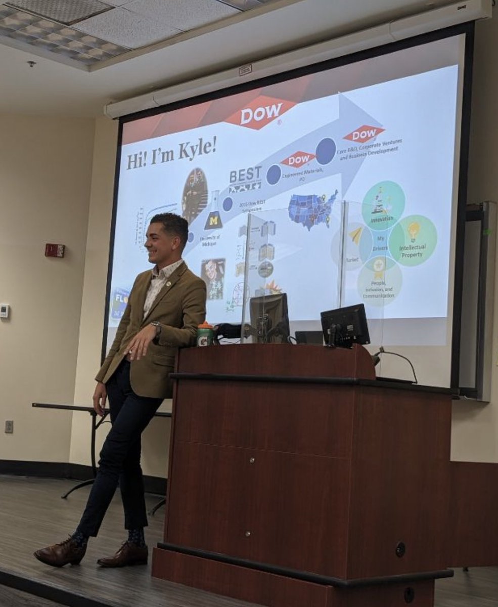 KyleAMcDonald90's tweet photo. Team Dow spent an incredible few days at #famu talking to students about research careers, touring the fabulous capabilities at FAMU, and meeting with faculty. Tremendous THANK YOU to the FAMU team for welcoming us! Looking forward to our continued partnership. #Dow #famu #HBCU https://t.co/aIRJFe8Me9