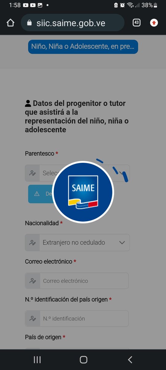 yuly1204's tweet photo. @VenezuelaSaime El sistema se queda colgado , no permite terminar el tramite , tres días intentando y nada hasta aquí me deja llegar . https://t.co/IMM7wzqiKL