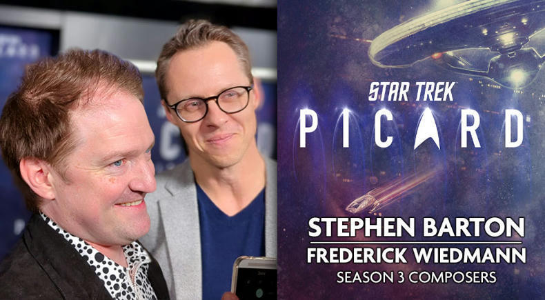 tracksounds's tweet photo. INTERVIEW — The Music of STAR TREK: PICARD with Composers Stephen Barton and Frederick Wiedmann, Plus: Season 3 Soundtrack Release Info! • https://t.co/ZvYASBiUBC https://t.co/BrECo0uUJs