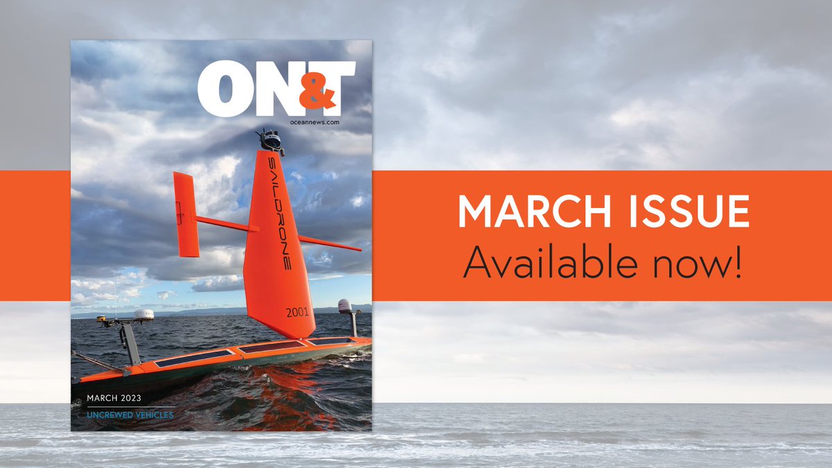 Ocean News (@oceannews) on Twitter photo Advances in uncrewed vehicle technology continue to nudge our industry toward a significant inflection point. Thanks this month go to <a href="/saildrone/">Saildrone</a>, <a href="/terradepth/">terradepth</a>, <a href="/ExailTechno/">Exail Technologies (ex Groupe Gorgé)</a>, <a href="/VideoRay/">VideoRay</a>, <a href="/EvologicsG/">EvoLogics GmbH</a>, and <a href="/c_signum/">CSignum</a>. bit.ly/3K7l6JW Advances in uncrewed vehicle technology continue to nudge our industry toward a significant inflection point. Thanks this month go to <a href="/saildrone/">Saildrone</a>, <a href="/terradepth/">terradepth</a>, <a href="/ExailTechno/">Exail Technologies (ex Groupe Gorgé)</a>, <a href="/VideoRay/">VideoRay</a>, <a href="/EvologicsG/">EvoLogics GmbH</a>, and <a href="/c_signum/">CSignum</a>. bit.ly/3K7l6JW