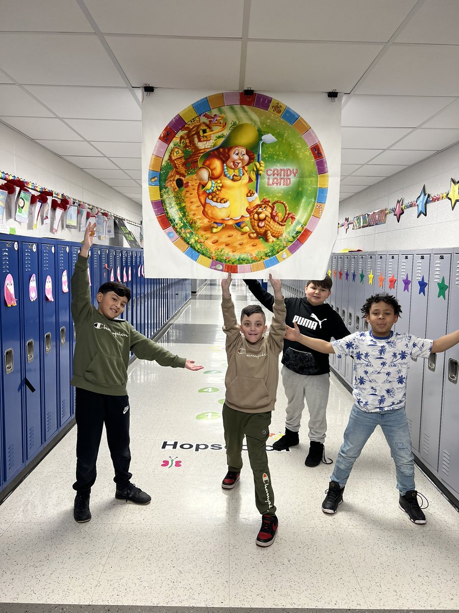 jmarch3rdGrade's tweet photo. School transformation week! Life size Candy Land! #weare126 #stony126 https://t.co/XQzCKz8vBn