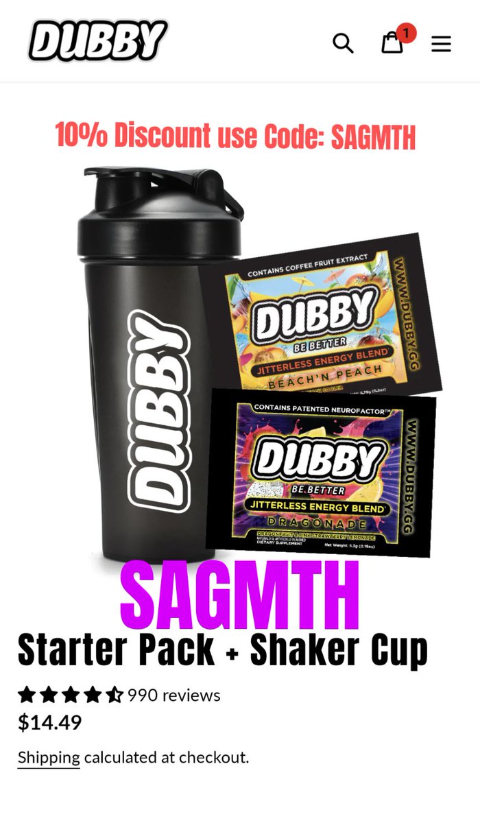 sagmth's tweet photo. Stay focused while you game baby. Support me with that code baby. @DubbyEnergy #dubby #sagmth #sagmthgaming #dubbyenergy https://t.co/Wb4QnAu6Mi