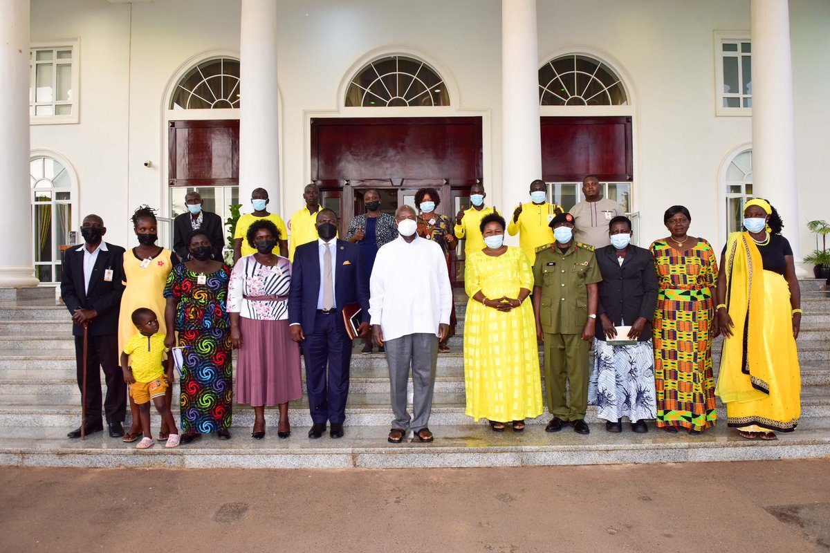 KagutaMuseveni's tweet photo. I thank the RCC Gulu City, Jane Francis Amongin Okili and her group of local leaders from the Acholi sub-region for bringing to my attention the misappropriation of PDM funds. The PDM will not fail, and anyone trying to sabotage it will be dealt with swiftly. https://t.co/BHjlGt340x