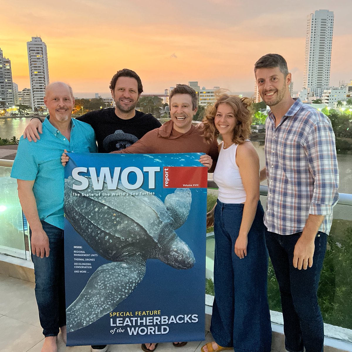 OceanicSociety's tweet photo. A big thank you and congratulations to everyone supported and contributed to the State of the World's Sea Turtles (SWOT) Report, vol.18!! 🙌✨🐢
Read the new #SWOTReport18 here: https://t.co/XNbFwTJsvE https://t.co/BjEwcLzuxj