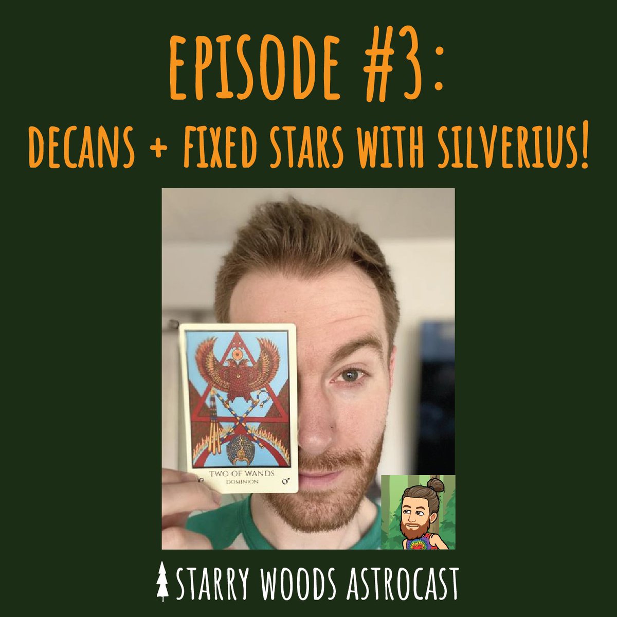 tonyofthewoods's tweet photo. Check out the latest episode of Starry Woods AstroCast!

Silverius Materi joins me to discuss the interplay between the decans and the fixed stars, digging deep into the fixed stars in an intense example chart, and so much more! Get to the video through my bio. https://t.co/Xh2G8LKmot