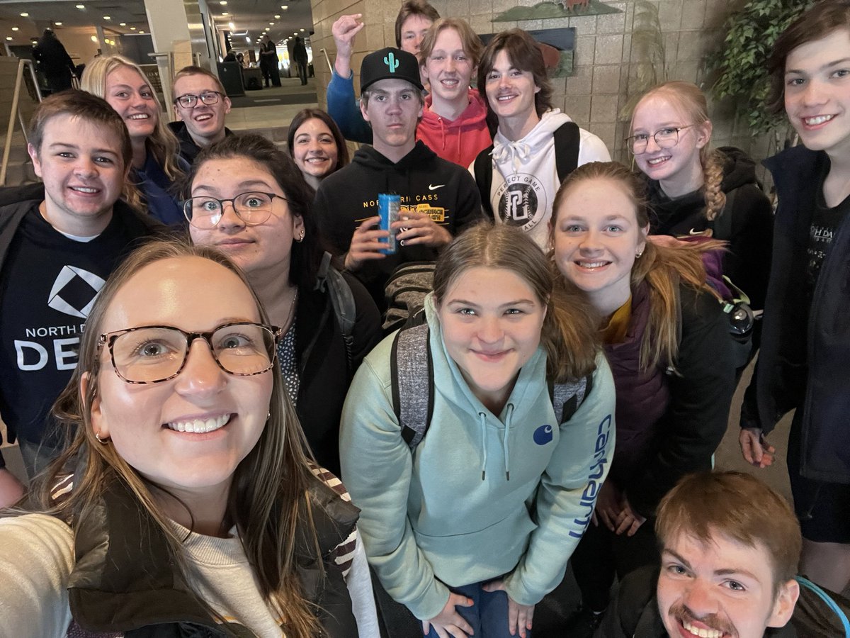 Stats field trip day to NDSU! We analyzed data, toured the math building, and had lunch together at the Union. I personally had fun seeing how much things have changed since my undergrad years! These kids did awesome today. #ncgreatness