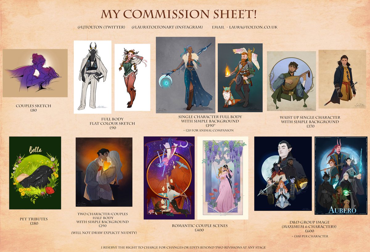 LJTolton's tweet photo. ✨✨ MY COMMISSIONS ARE OPEN! ✨✨ https://t.co/A169l3gyUt