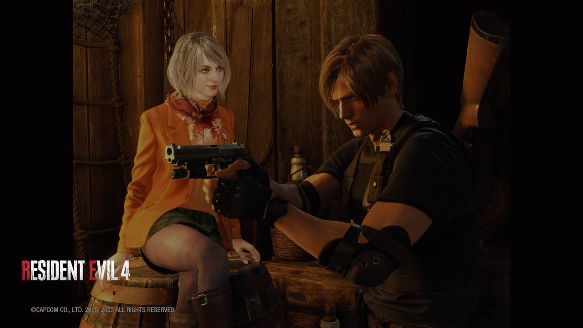 SolidusSolid's tweet image. #PS5Share, #ResidentEvil4