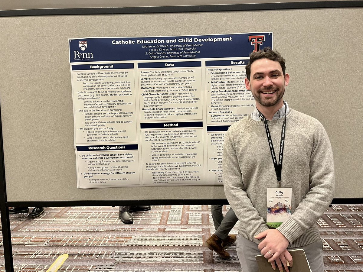 ja__freeman's tweet image. Great seeing @ David Loeb and @scolbywoods representing @PennGSE  at the #AEFP poster session!