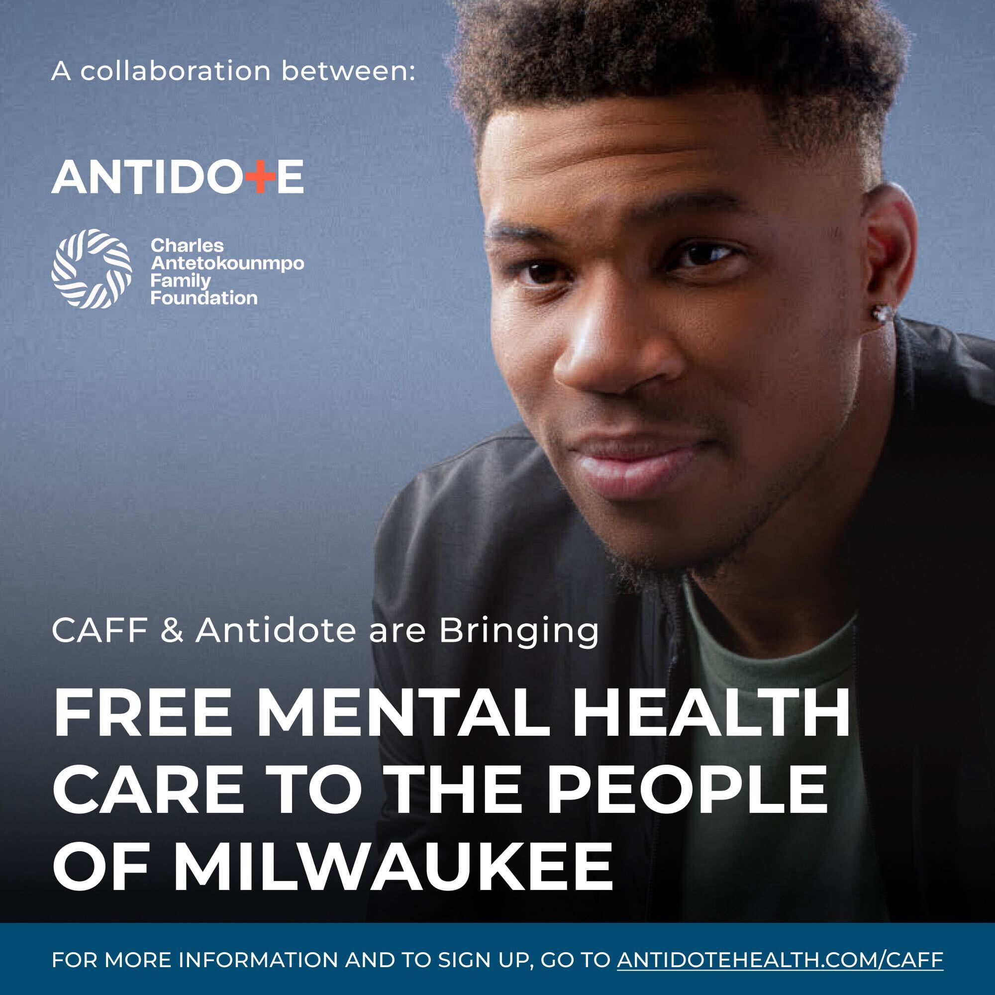 Free mental health care available thanks to Giannis and health