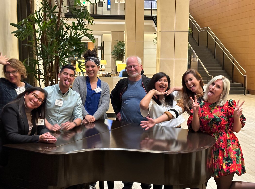 Our partners &amp; Scientists at the RCMAR 2023 conference! <a href="/AlisonMooreMD/">alison moore</a>  <a href="/DrLRGuerrero/">Lourdes R Guerrero, EdD</a> <a href="/Hparada/">Humberto Parada Jr 🦀</a> <a href="/KcD_PhD/">Kacie D</a>, John Elder, <a href="/AngelaG_PhD/">Ángela Gutiérrez</a>, Lize De Carvalho, and <a href="/KrystalKittle/">Krystal Kittle</a> <a href="/UCSDGeriatrics/">UCSD Geriatrics, Gerontology & Palliative Care</a> <a href="/SDSU/">San Diego State University</a> <a href="/AlzheimersSD/">Alzheimer’s San Diego</a> <a href="/alzassociation/">Alzheimer's Association</a>