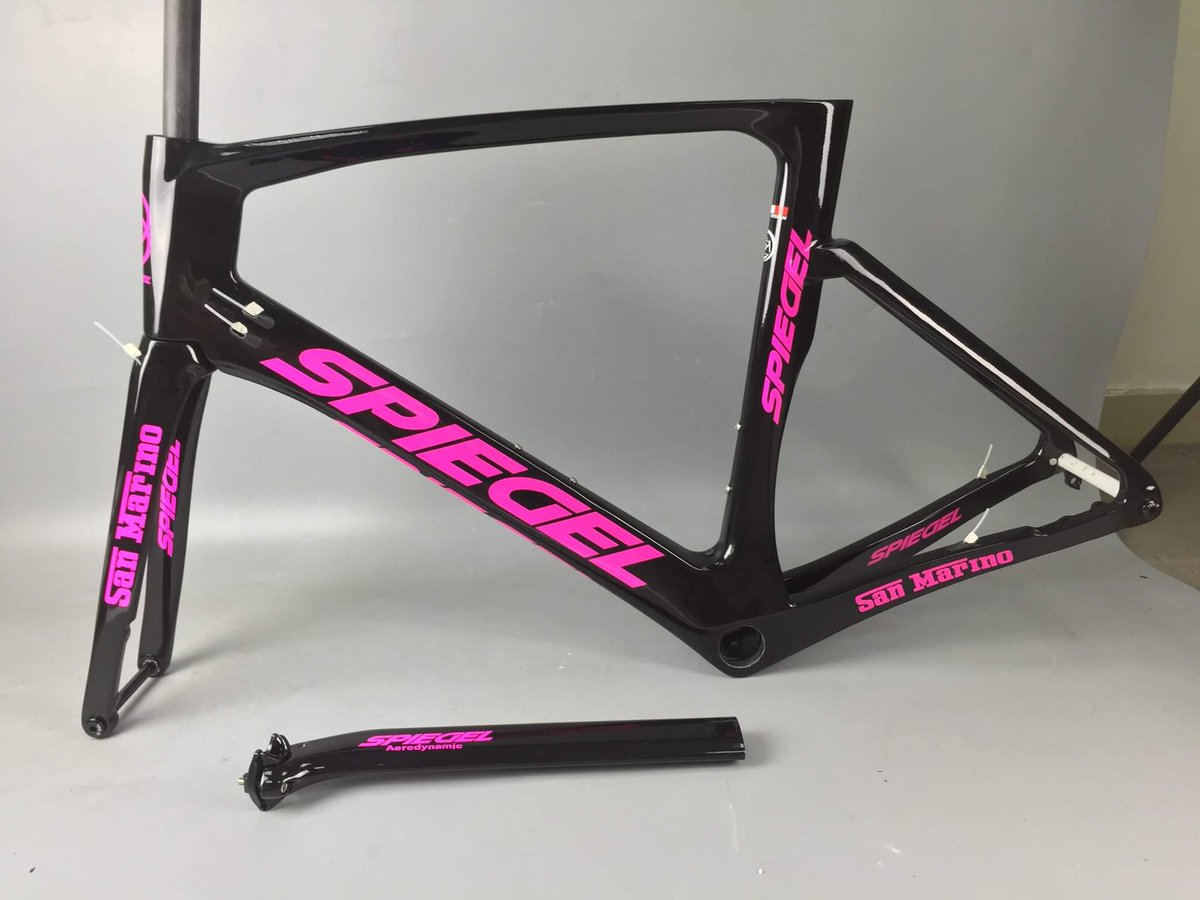 ThirtyOnDoc's tweet photo. We still have TWO SPIEGEL FRAMES up for grabs-- 13 hours left to claim! (both at a discount)

-- RAAM Edition San Marino (Medium)
-- San Marino (Small) (Black and Pink) 

Just in time for this year's RAAM! Available here --> https://t.co/rk9jV1vaMs !

@Spiegelbikes  @RAAMRaces  #ultracycling #bikelife #bikeride #raam2023 #cycling #cyclinglife #cyclinglifestyle #raceacrossamerica #raceacrossindia #thirtyondoc