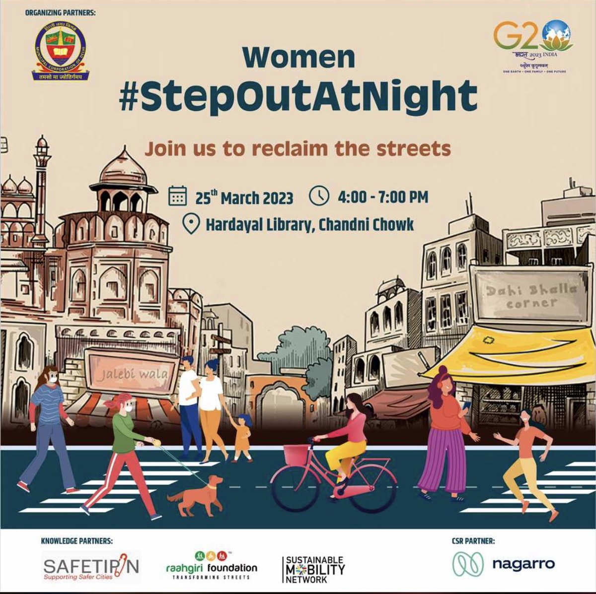AkritisagarIAS's tweet photo. @AKPedestrianSt @urbanvoicesin @GreenmobiliT @kbzdc @AssistantZ @NorthMonitoring @RahagiriDelhi @LtGovDelhi @viswanathkv @onlyromi Let’s #StepOutAtNight Again
Different location, same fun after 3 years 💃
@MCD_Delhi @city @CitySpzone https://t.co/KAsQVxVRjt