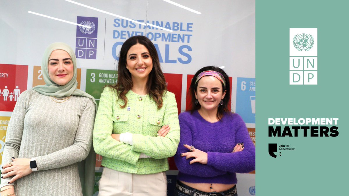 RanaMogabgab's tweet photo. What a pleasure to interview @KhattarOlfat from @sawi_int &amp; @NisreenDb from @LLWB_lb for a new episode of #DevelopmentMatters by @UNDP_Lebanon. 

We discussed the impact of the economic crisis on women’s economic participation.

🎧https://t.co/Ky3TFovOEh
📹https://t.co/YXRwjzn5yU https://t.co/kz7zYrWVua
