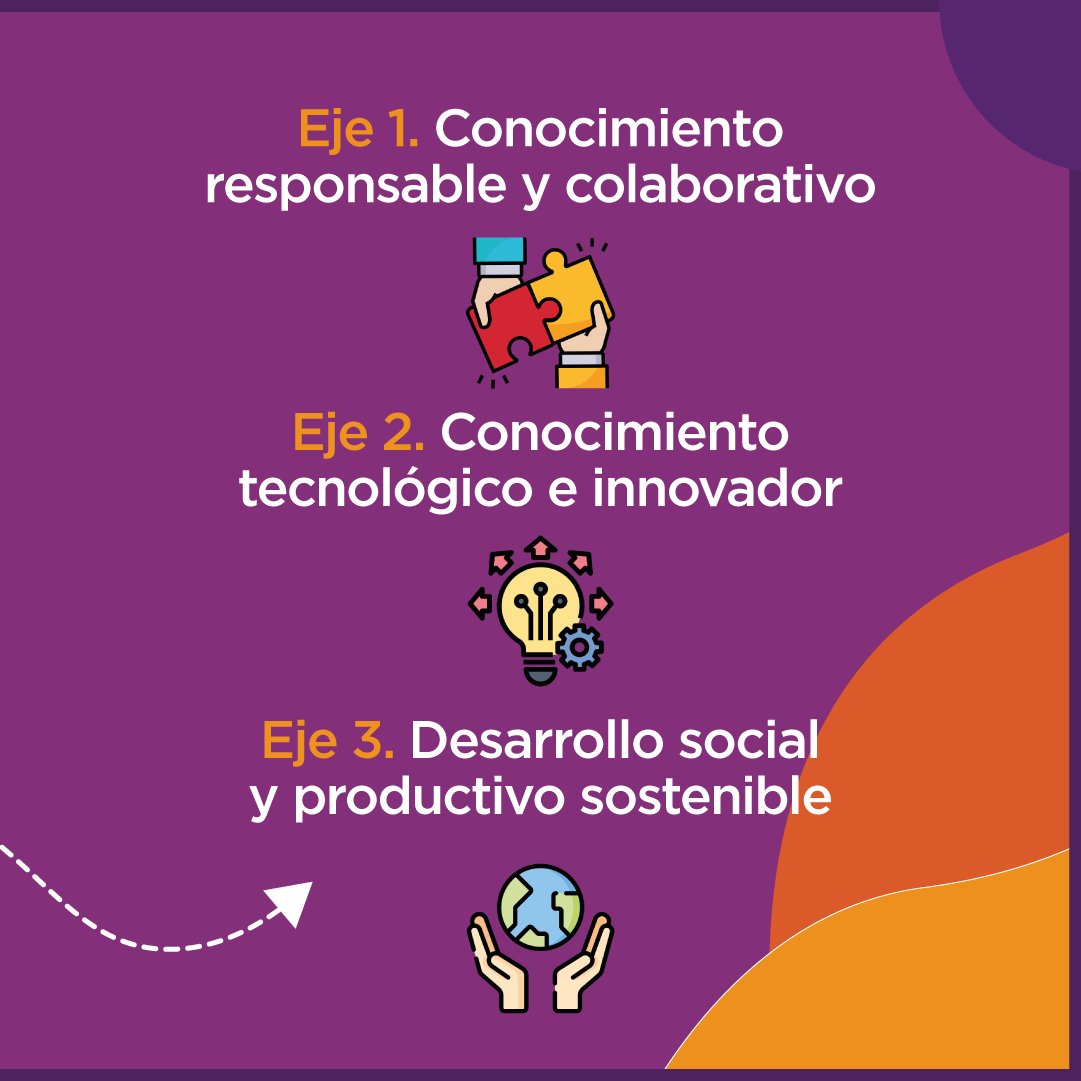 ThinkiaLab's tweet image. Thinkia, iniciativa de @EduSuperiorEc, desarrolla varios ejes del Plan Nacional de Ciencia, Tecnología, Innovación y Saberes Ancestrales:
 
Eje 1. Conocimiento responsable y colaborativo
Eje 2. Conocimiento tecnológico e innovador
Eje 3. Desarrollo social y productivo sostenible
