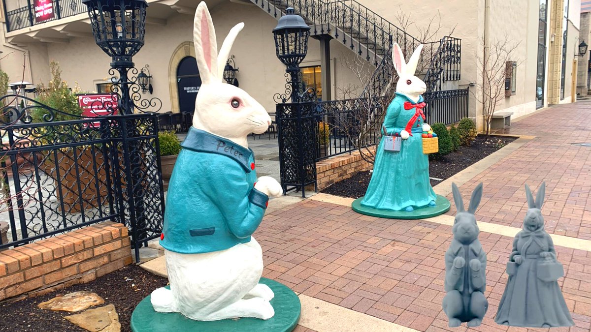 Kansas City on Twitter "The Plaza Bunnies are back!🐰Visit the annual