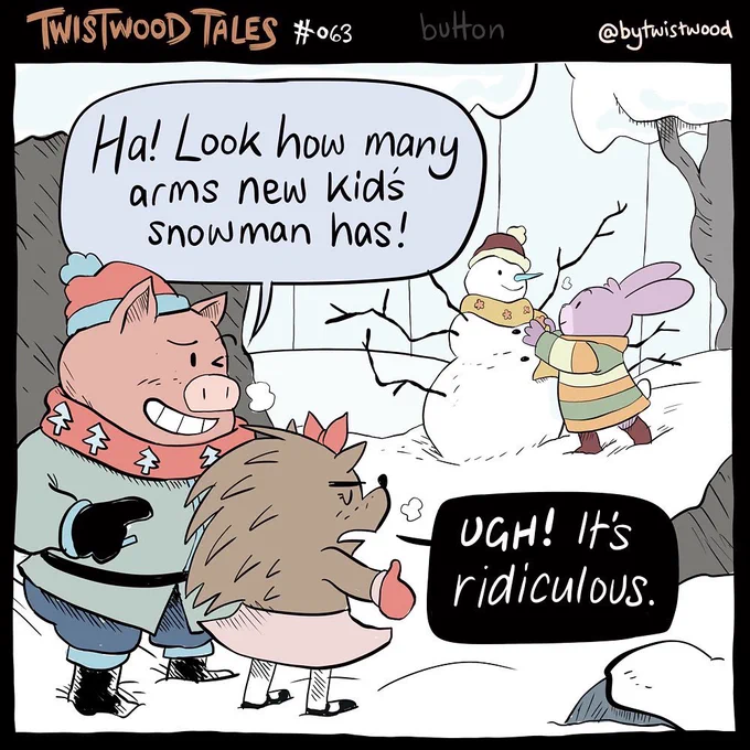 Twistwood Tales! # 63 "Winter Weirdo" 