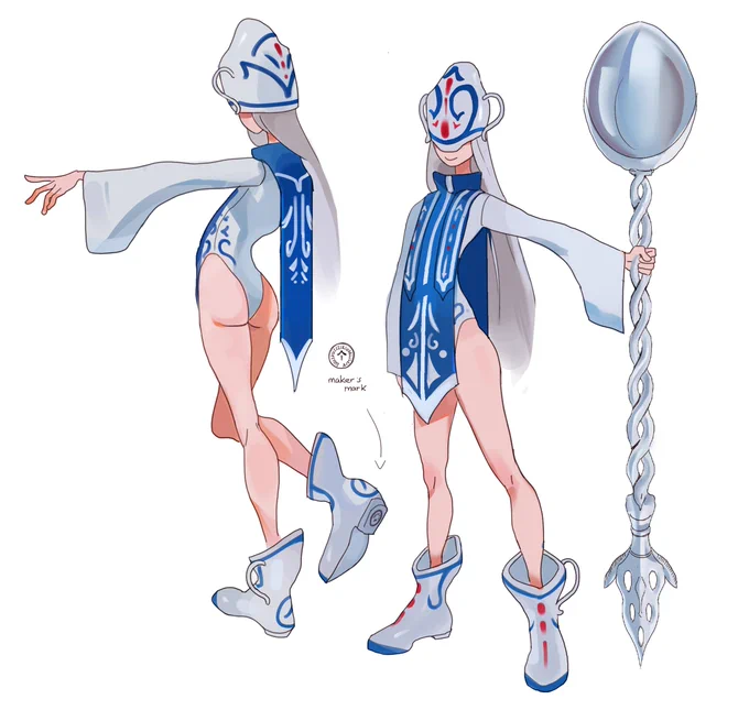 class assignment to make an rpg-ish adventuring party..i decided to base mine off tableware for no reason 