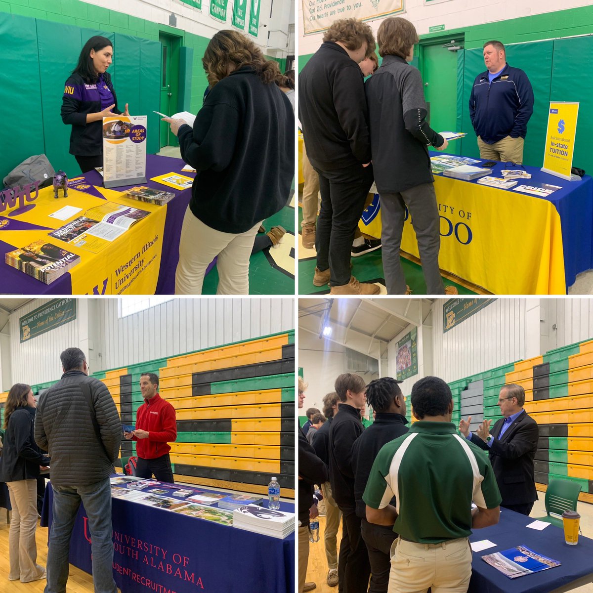 PC_Counseling's tweet photo. Thank you @DominicanU @miamiuniversity @univofdayton @sxuadmission @WIUAdmissions @UToledo @UofSouthAlabama @NavalAcademy @MizzouAdmission @UofAlabama @EIU_Admissions @NIU_Admissions @SyracuseU @smumn @JolietJrCollege @marian_wi https://t.co/zrPPelgfi2