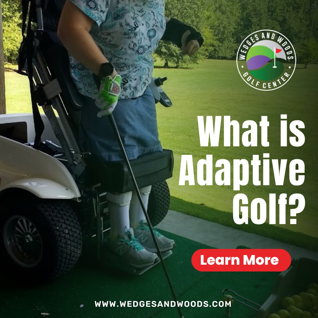 Have you heard of adaptive golf? It's a type of golf designed to accommodate people with disabilities. Adaptive golf is played using modified equipment & techniques to allow people with a wide range of abilities to participate.
#adaptivegolf #inclusivesports #golfforall