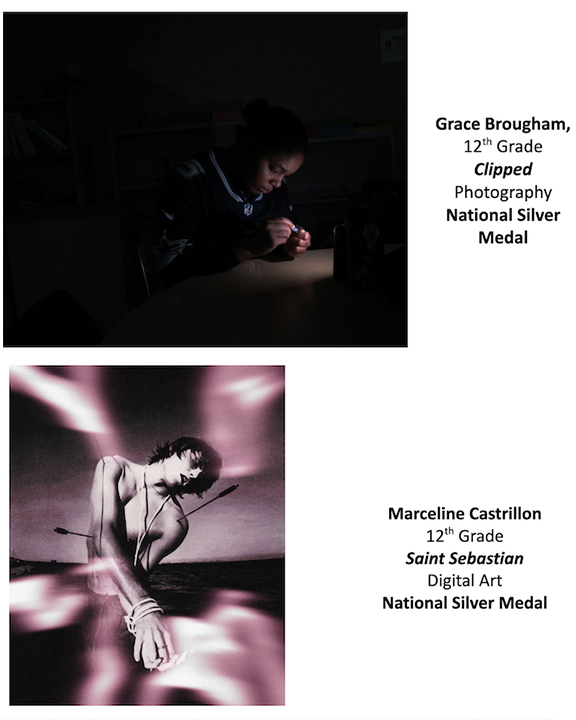 We have 6 National Scholastic Art Medalists! This is the most National Medals/year for WHS and first Gold Medal Portfolio for APS!
Marceline Castrillon, Nusibha Choudhury, Grace Brougham, Melanie Mendoza, Jayden Pena
<a href="/APSArts/">APS Arts Education</a> <a href="/APSVaSchoolBd/">APS School Board</a> @principalWHS <a href="/wakefieldptsa/">Wakefield HS PTSA</a>