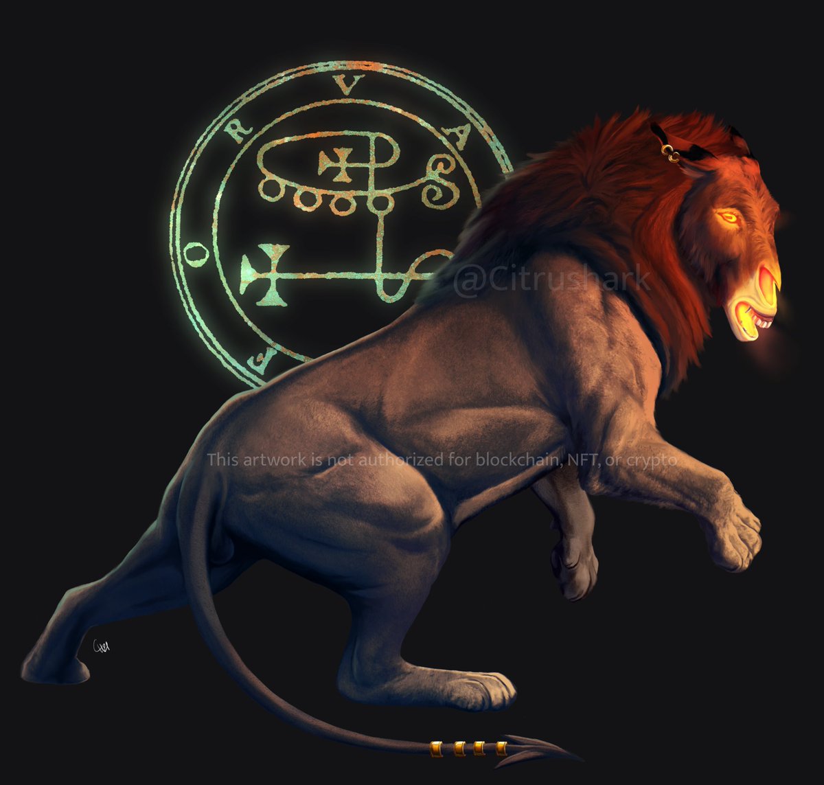 Valefar/Valefor, a Duke of hell in the Ars Goetia
